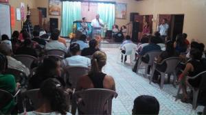 Preaching in El Sauce