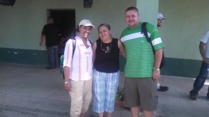 Checkerz & Nicole with Doris