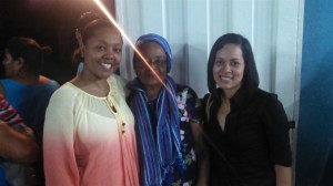 Nicole with Carey and Dalia