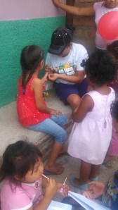 Village Fiesta Day 6 (Nolvia painting nails)